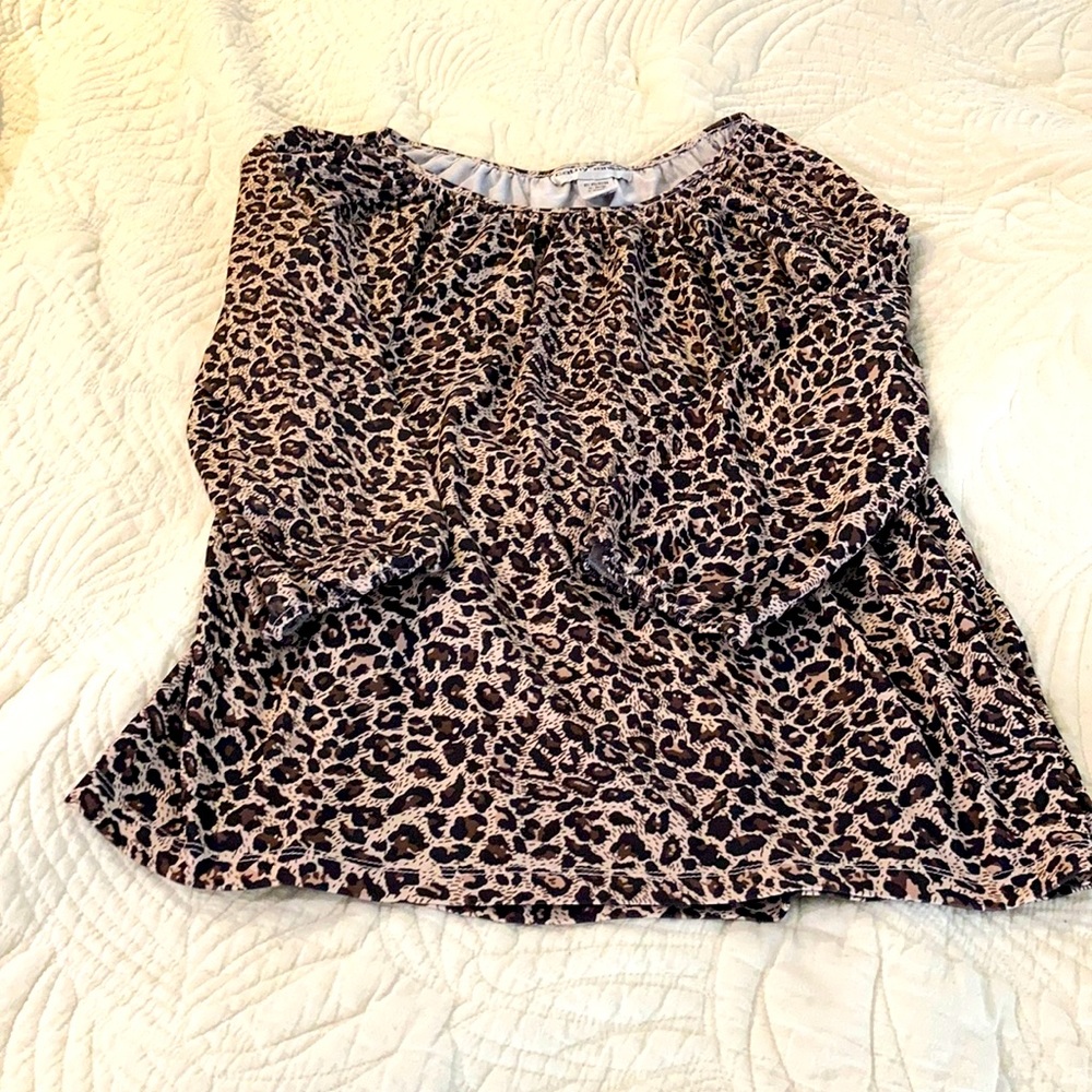 Cathy Daniels Leopard print blouse